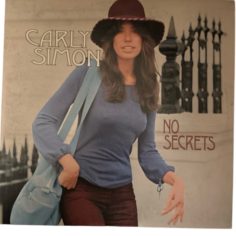 Carly Simon “No Secrets” Vinyl Record